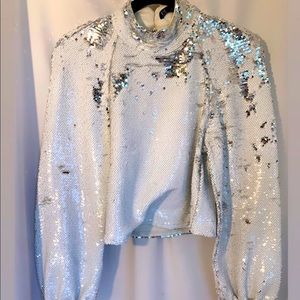 Zara sequins sweater